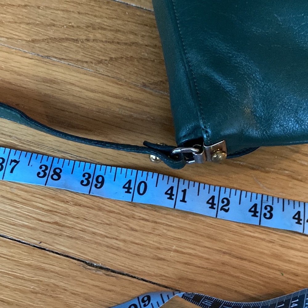 Etienne Aigner Green Leather Purse Vintage Gem